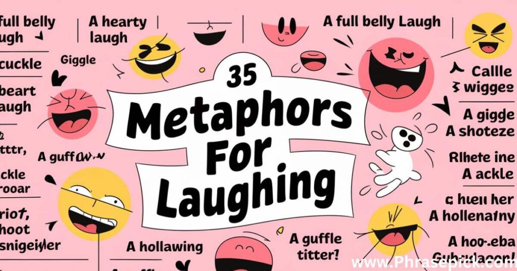 35 Metaphors for Laughing + Quiz