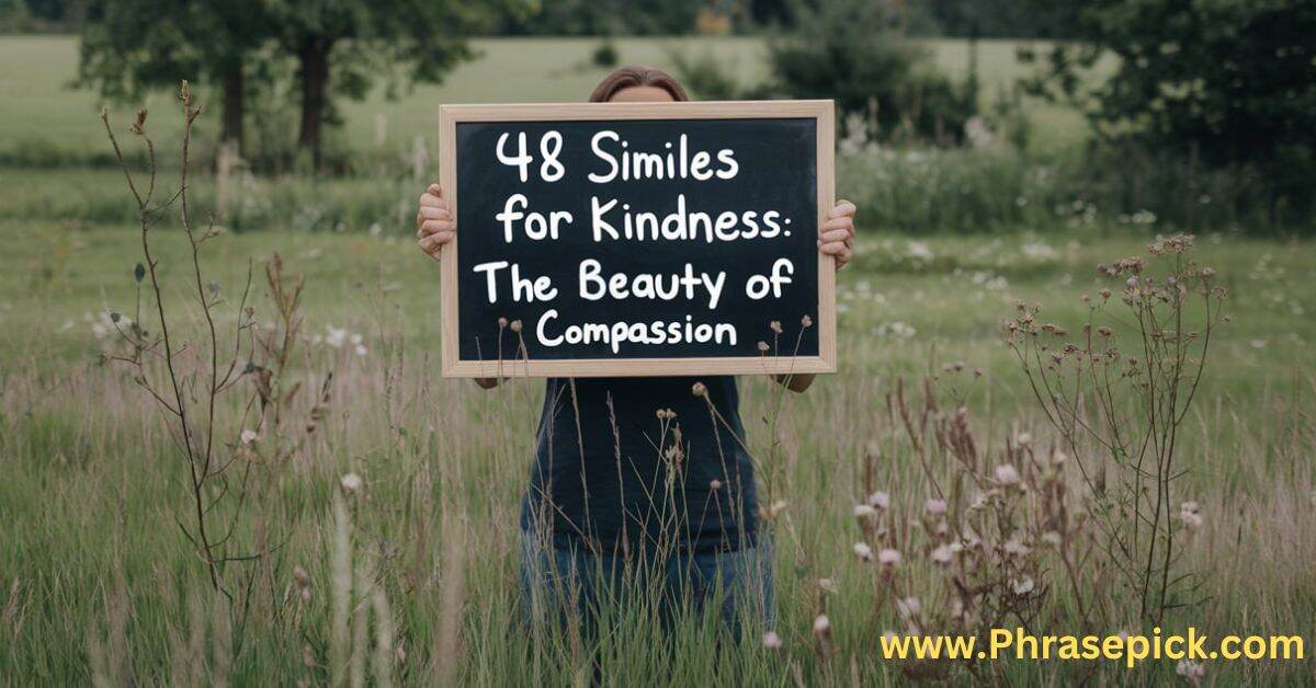 48 Similes for Kindness: The Beauty of Compassion