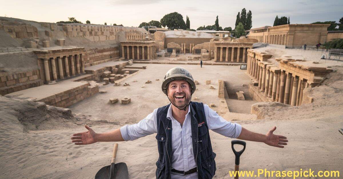 As Excited as an Archaeologist Uncovering an Ancient City