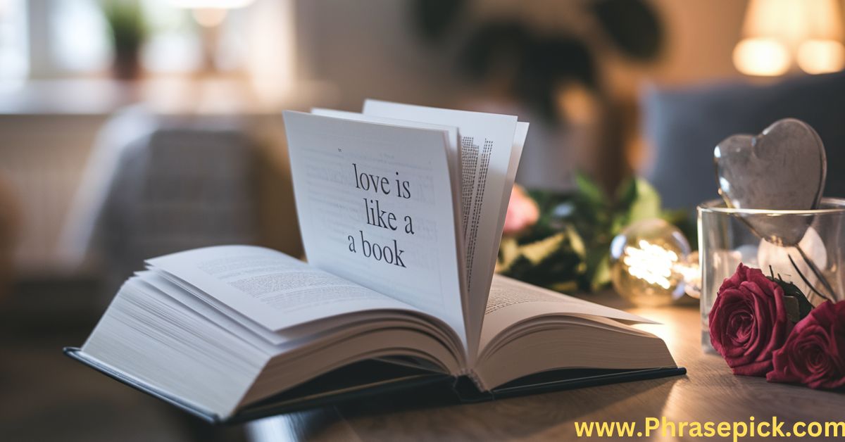 Love is like a book