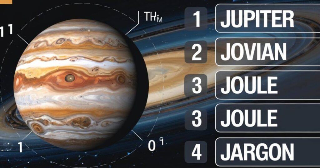 Science Words That Start With J