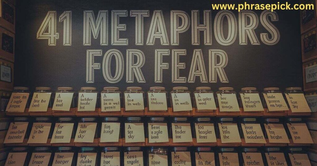 41 Metaphors for Fear 