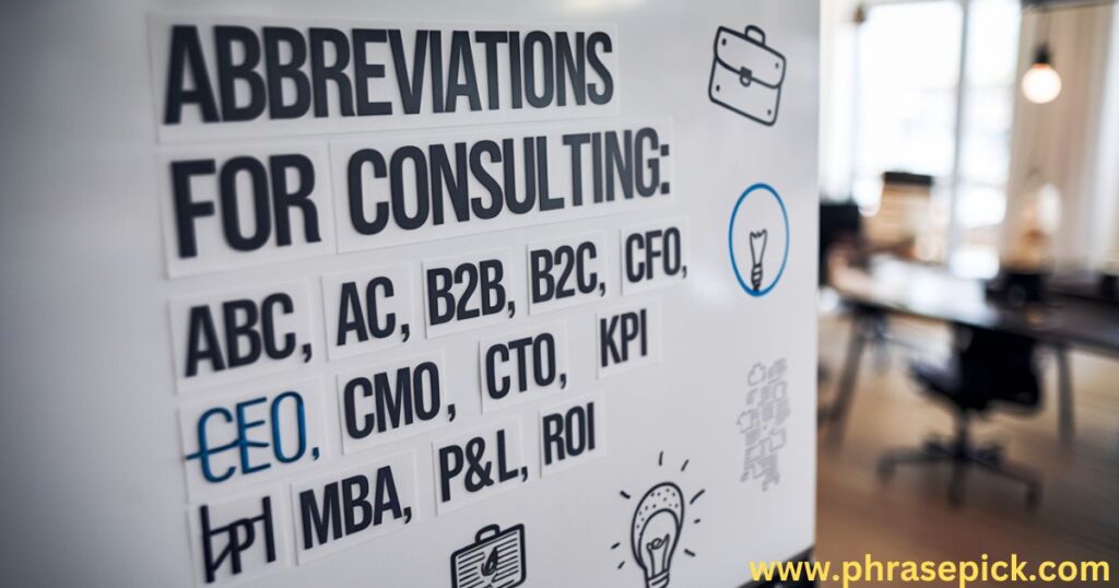 Abbreviations for Consulting: A Complete Guide to Simplified