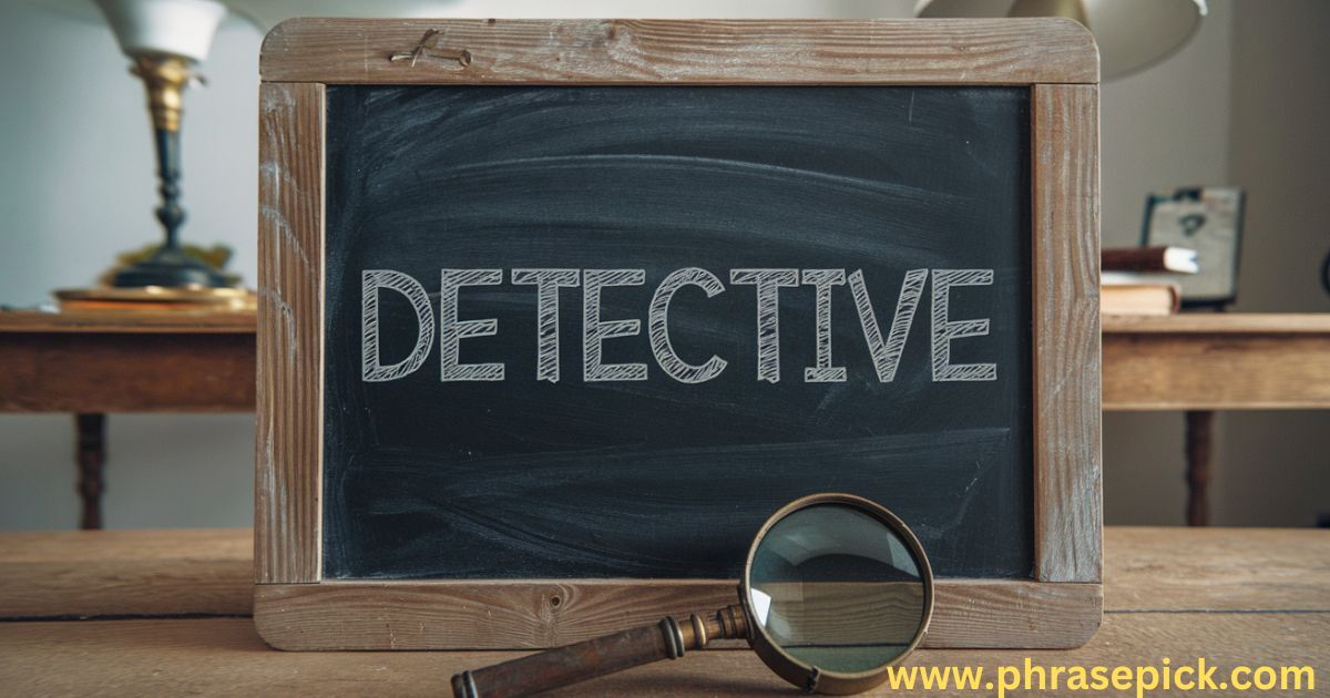 Short Form or Abbreviation For Detective