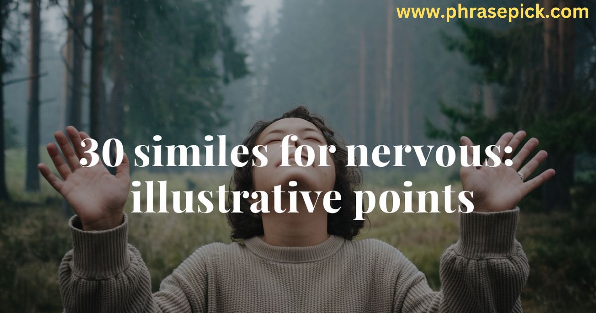 Similes for Nervous