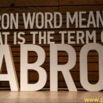 Cabron Word Meaning | What is the term of Cabron