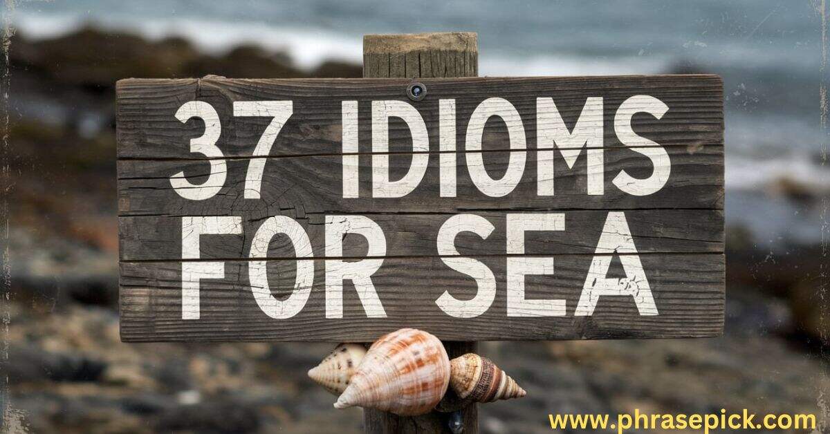 Idioms for Sea